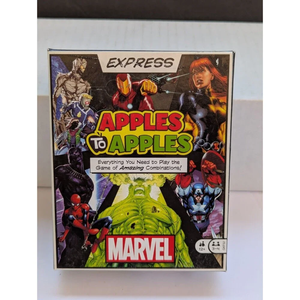 Apples to Apples Express Card Game Marvel Edition - New